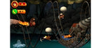 Donkey Kong Country - Returns 3D zeigt Donkey Kong in einer Lore auf einer Achterbahnstrecke.