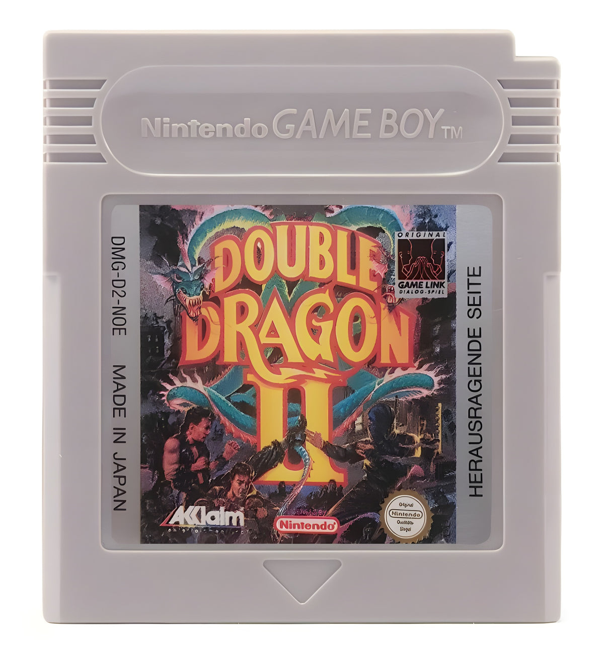 Das Modul von Double Dragon 1 für GameBoy