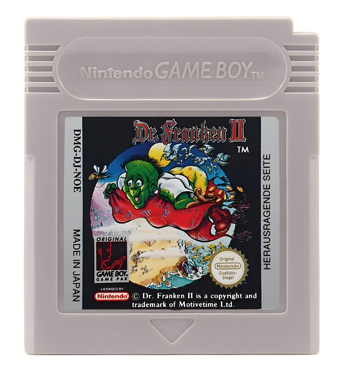 Das Modul von Dr. Franken II / 2 für GameBoy