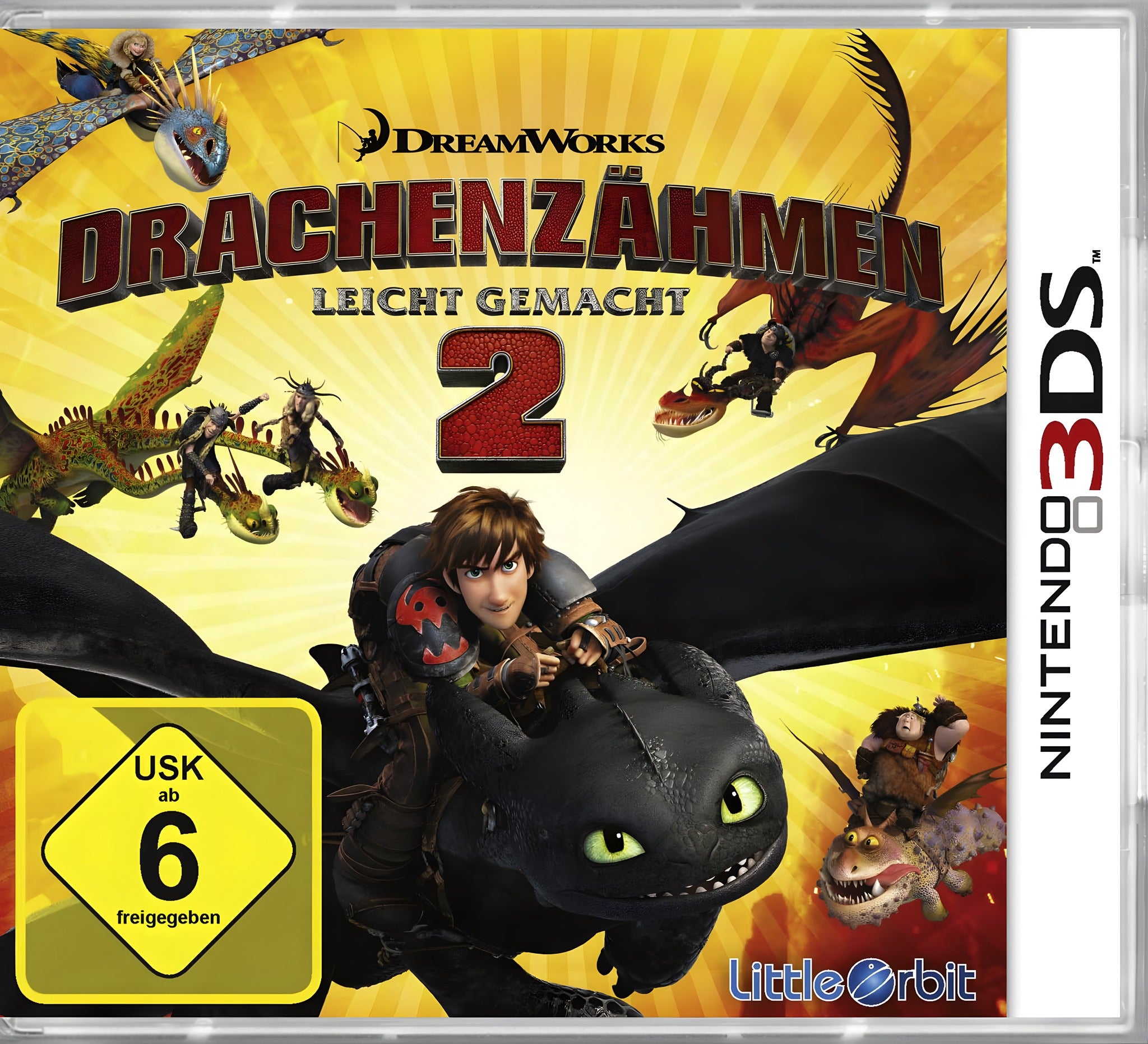 Drachenzähmen Leicht Gemacht 2 (DE) – Cover Vorderseite
