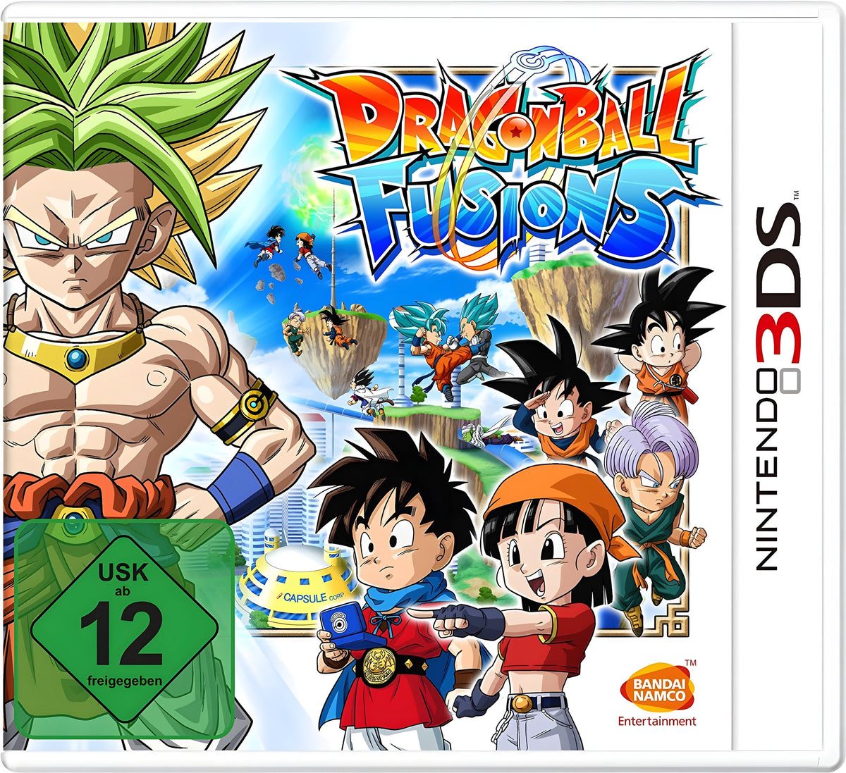 Das Cover von Dragon Ball: Fusions für Nintendo 3DS
