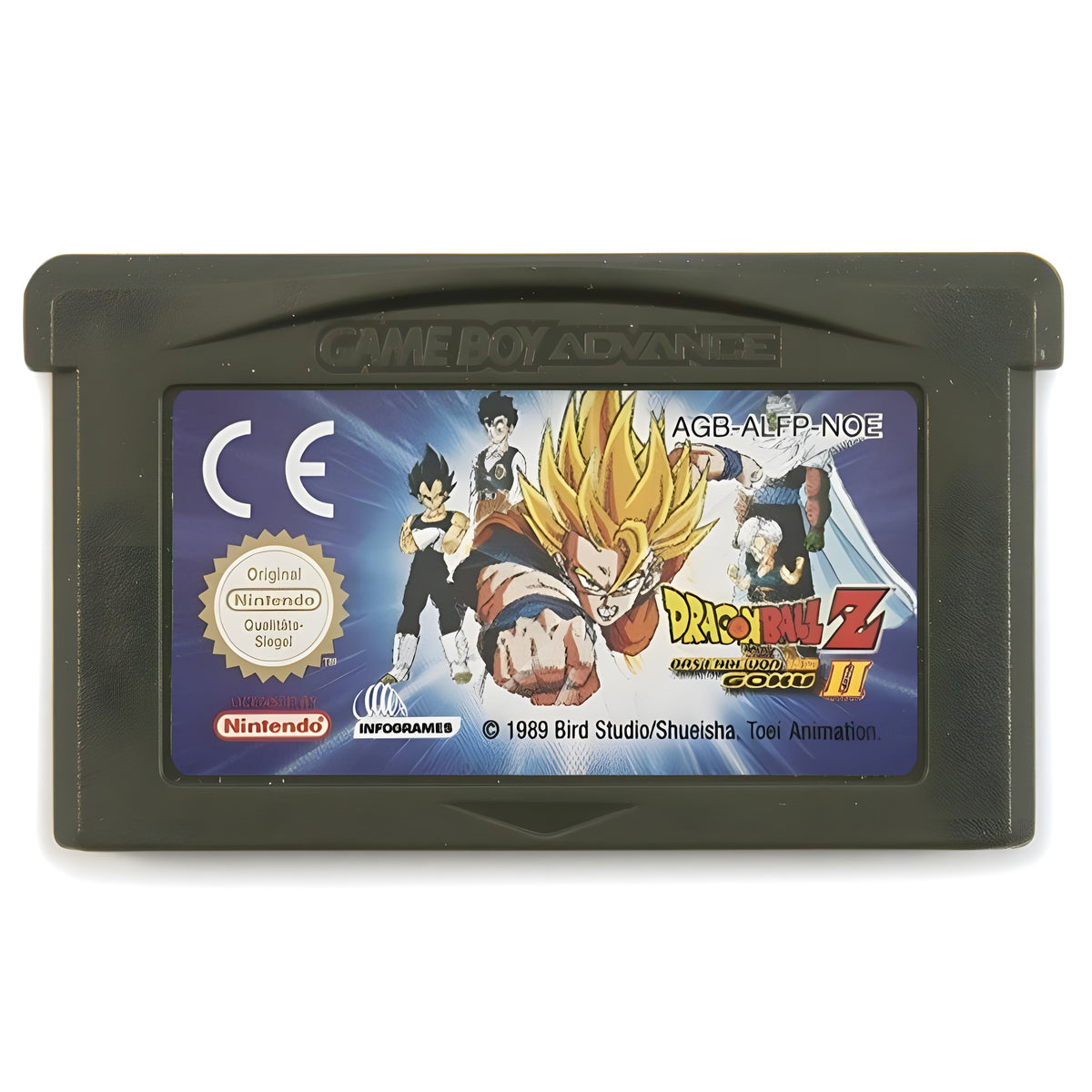 Das Modul von Dragon Ball Z: Das Erbe von Goku 2 für GameBoy Advance