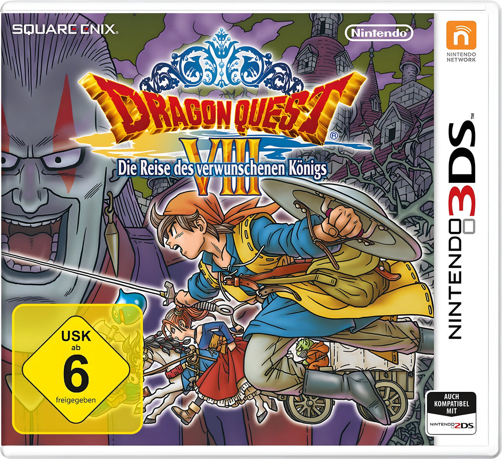 Dragon Quest VIII: Die Reise des verwunschenen Königs (DE) – Cover Vorderseite