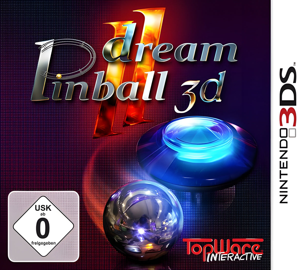 Das Cover von Dream Pinball 3D II für Nintendo 3DS