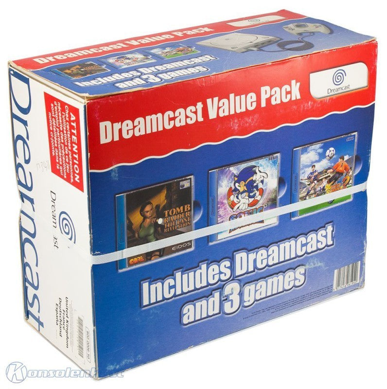 Konsole Value Pack + 3 Spiele + Original Controller + Zubehör