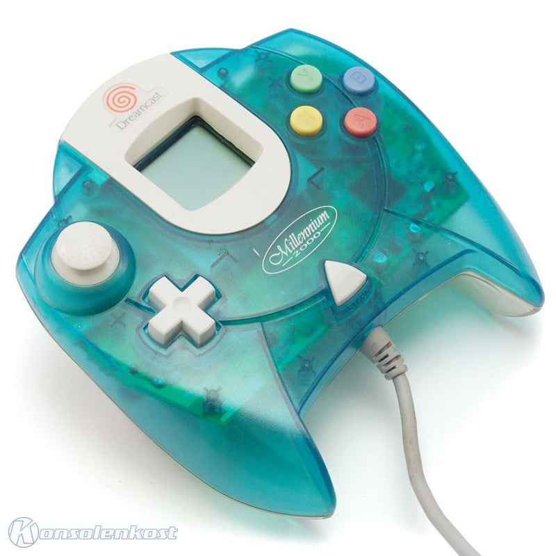 Original Controller blau-transp. + VMU Millenium 2000 Edition
