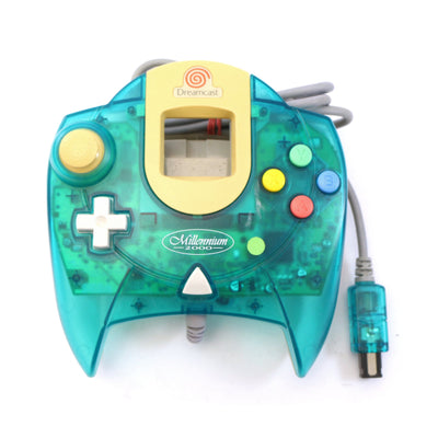 Original Controller blau-weiss transparent / Aqua Blue Millennium 2000 Edition