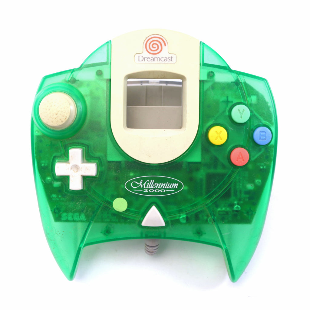 Original Controller grün-weiss transparent / Lime Green Millennium 2000 Edition
