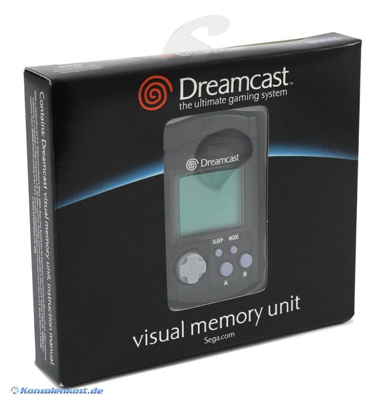 Visual Memory Unit / Memory Card schwarz [Sega] (US)