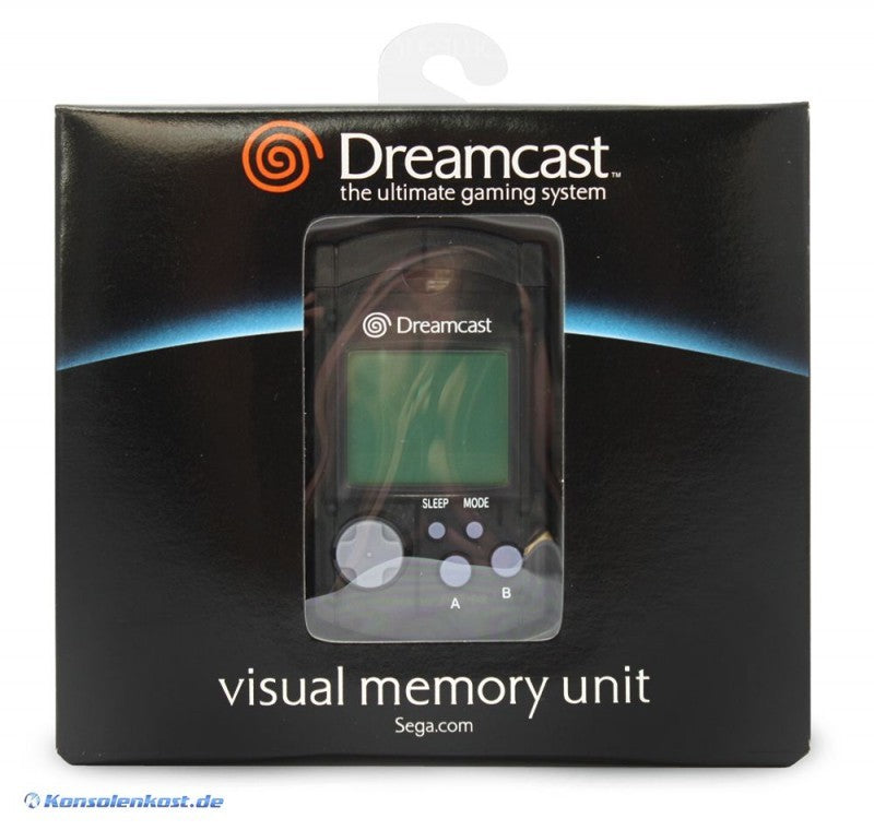 Visual Memory Unit / Memory Card schwarz [Sega] (US)