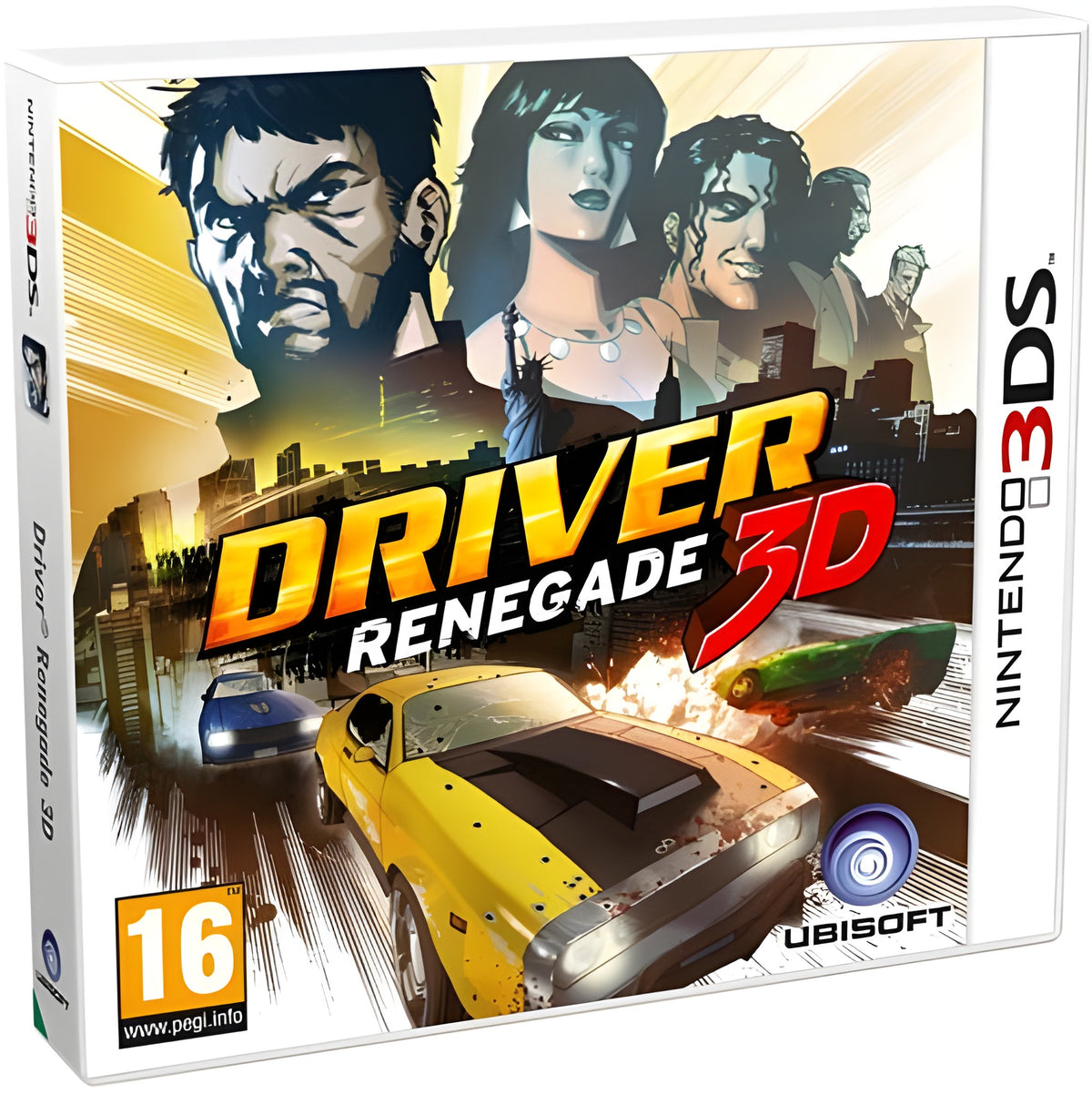 Das Cover von Driver Renegade 3D für Nintendo 3DS
