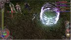 Ein Charakter wirkt in Dungeon Explorer: Warrior of Ancient Arts einen Magieangriff.
