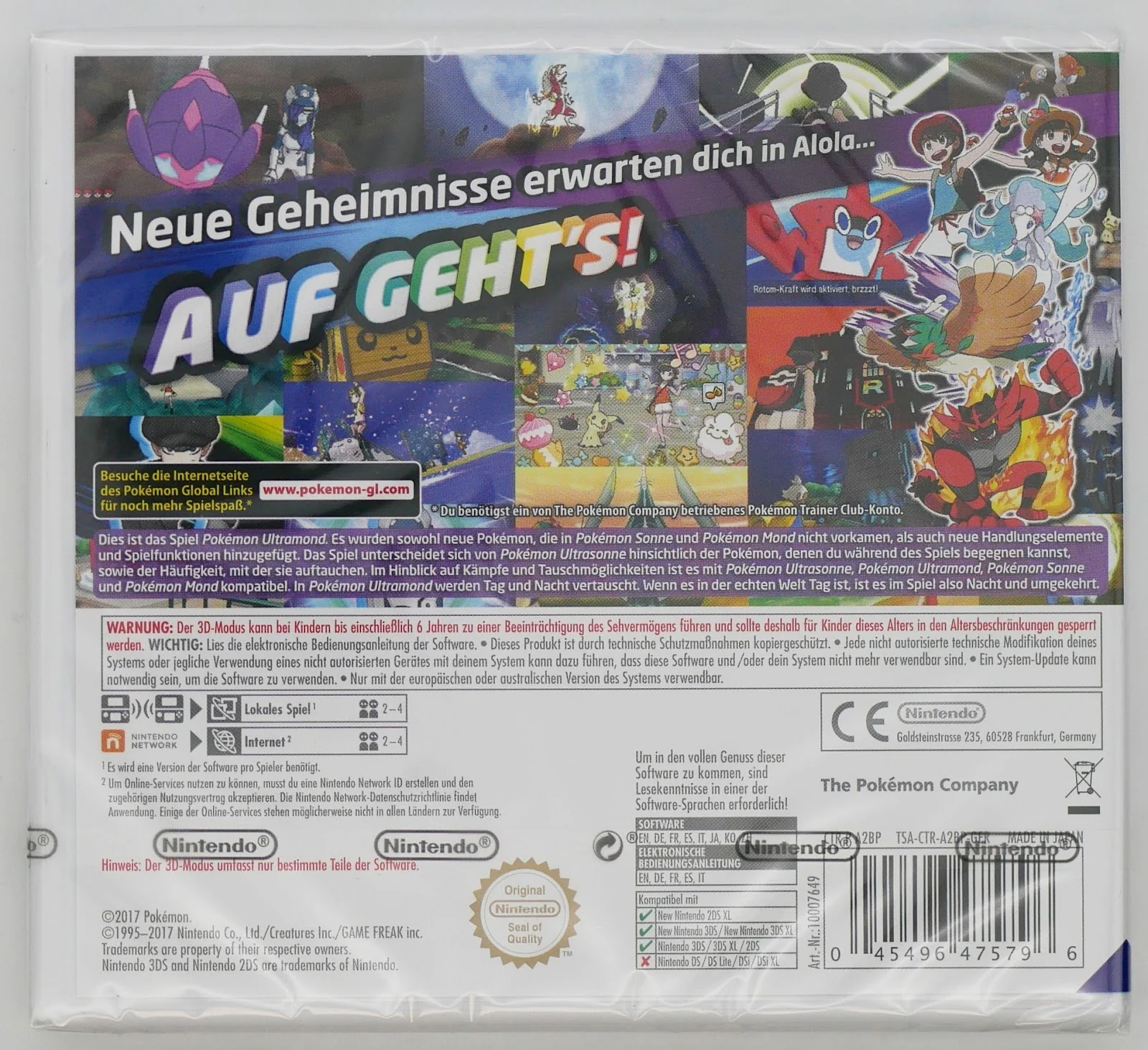 Pokémon: Ultramond (DE) · Sammlerstück