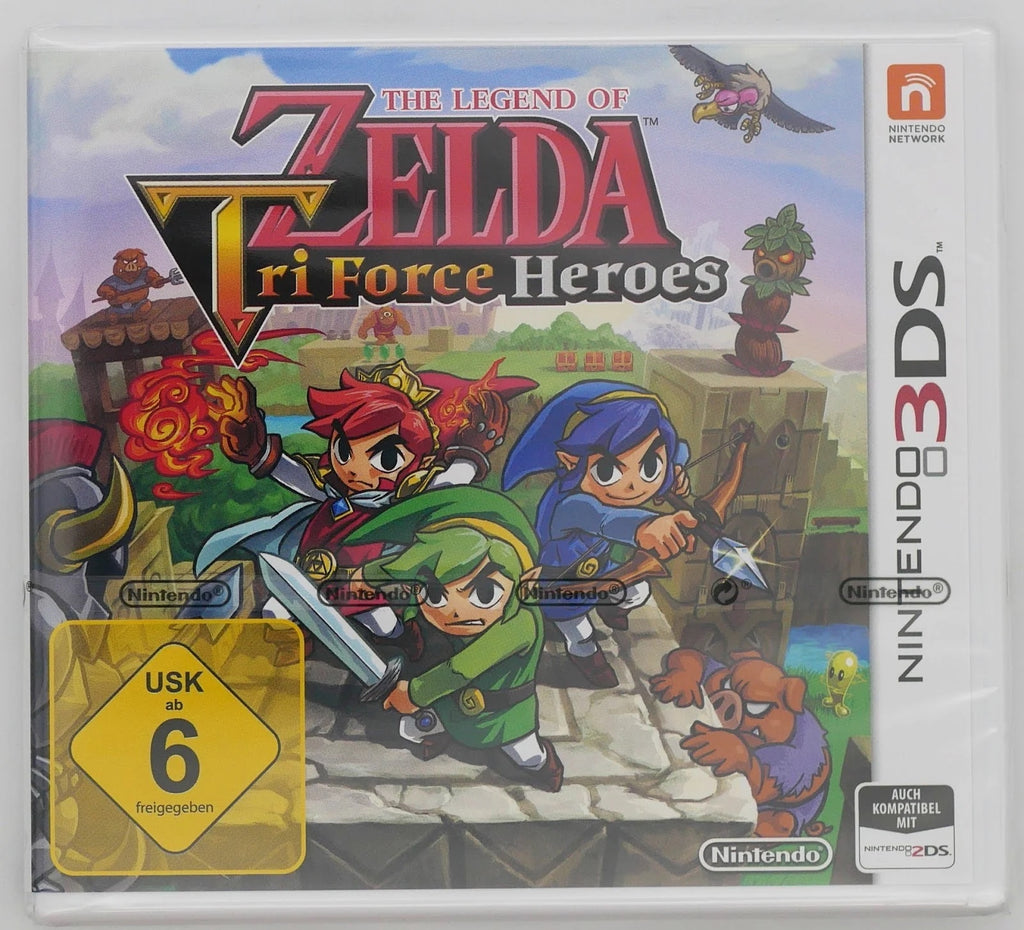 The Legend of Zelda: Triforce Heroes Pixel Grading SEALED 90+ 96541349 (DE) · Sammlerstück