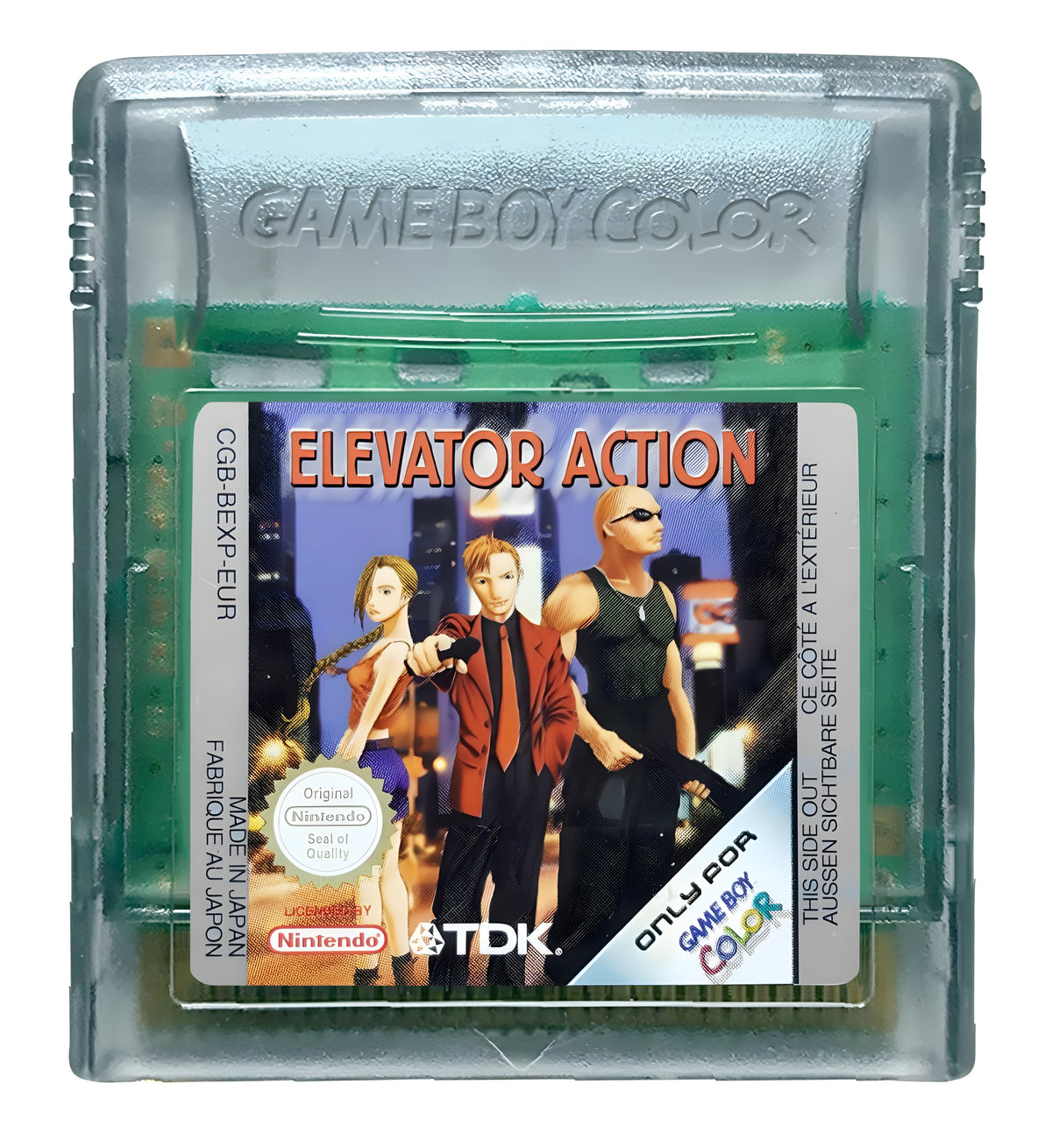 Das Modul von Elevator Action für GameBoy Color