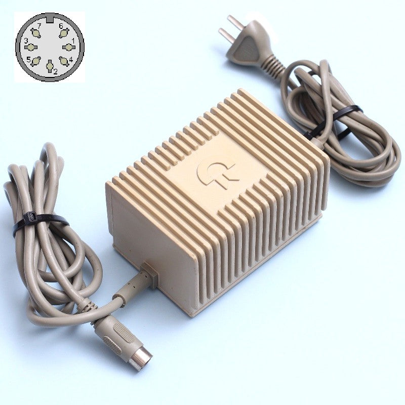 Original DE Netzteil für C64 Modell C / II - 2nd Gen 7 Pin