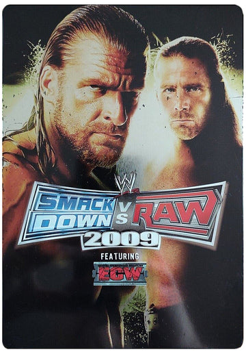 WWE SmackDown vs. RAW 2009 featuring ECW (DE) — Steelbook