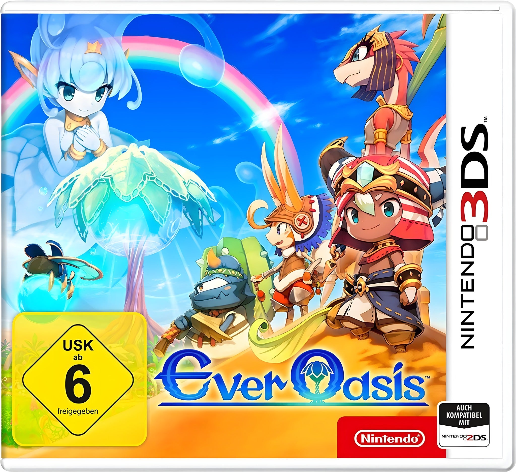 Ever Oasis (DE) – Cover Vorderseite