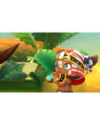 In Ever Oasis für Nintendo 3DS hält eine Figur mit pharaonischem Kopfschmuck einen leuchtenden Kristall in den Händen.