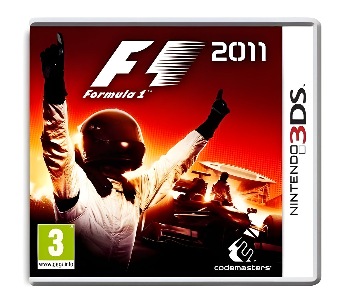 Das Cover von F1 2011 für Nintendo 3DS