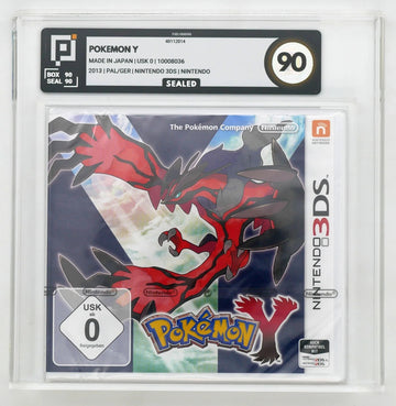 Pokémon Y Pixel Grading SEALED 90 40112014 (DE) · Sammlerstück