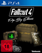 Fallout 4 Pip-Boy Edition + Pip-Boy mit Halterung, Handbuch. Poster, (DE) — Steelbook