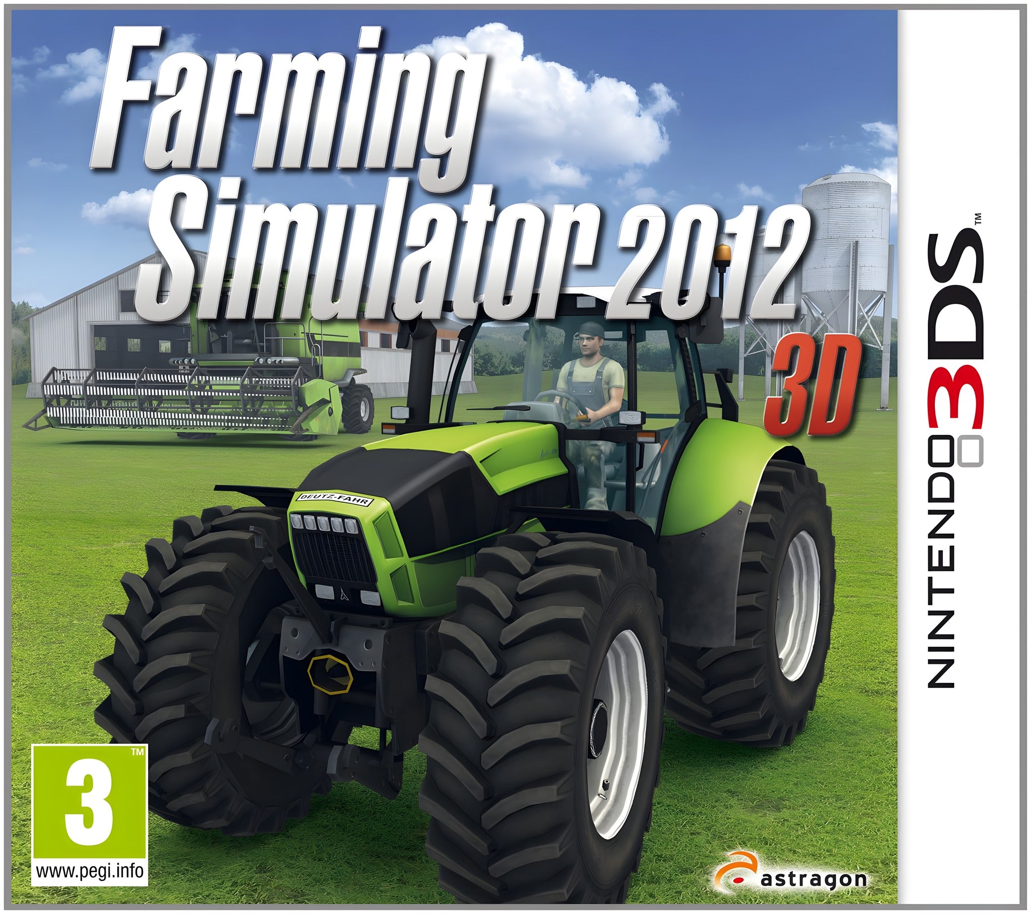 Farming Simulator 2012 3D – Cover Vorderseite