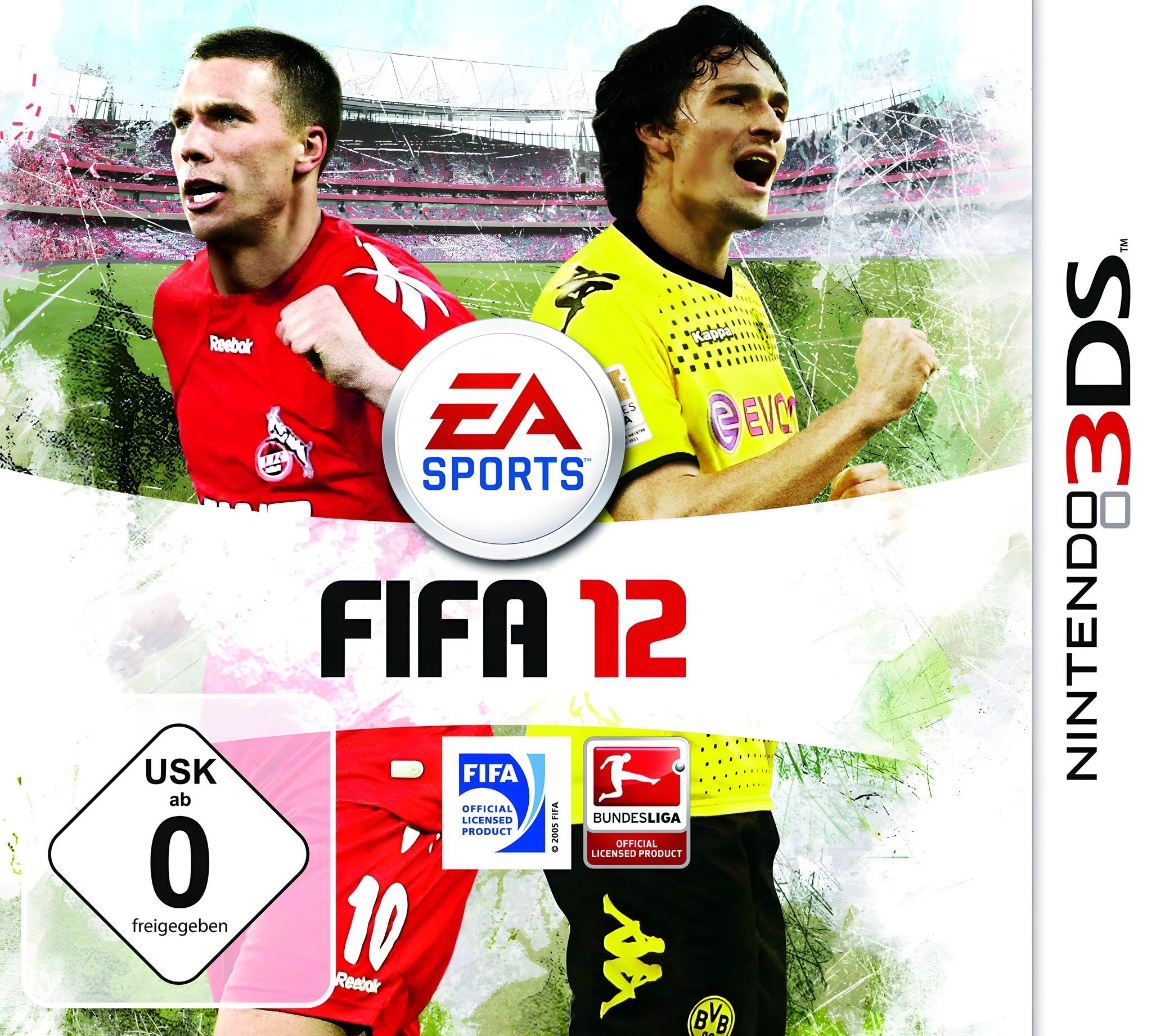 FIFA 12 (DE) – Cover Vorderseite