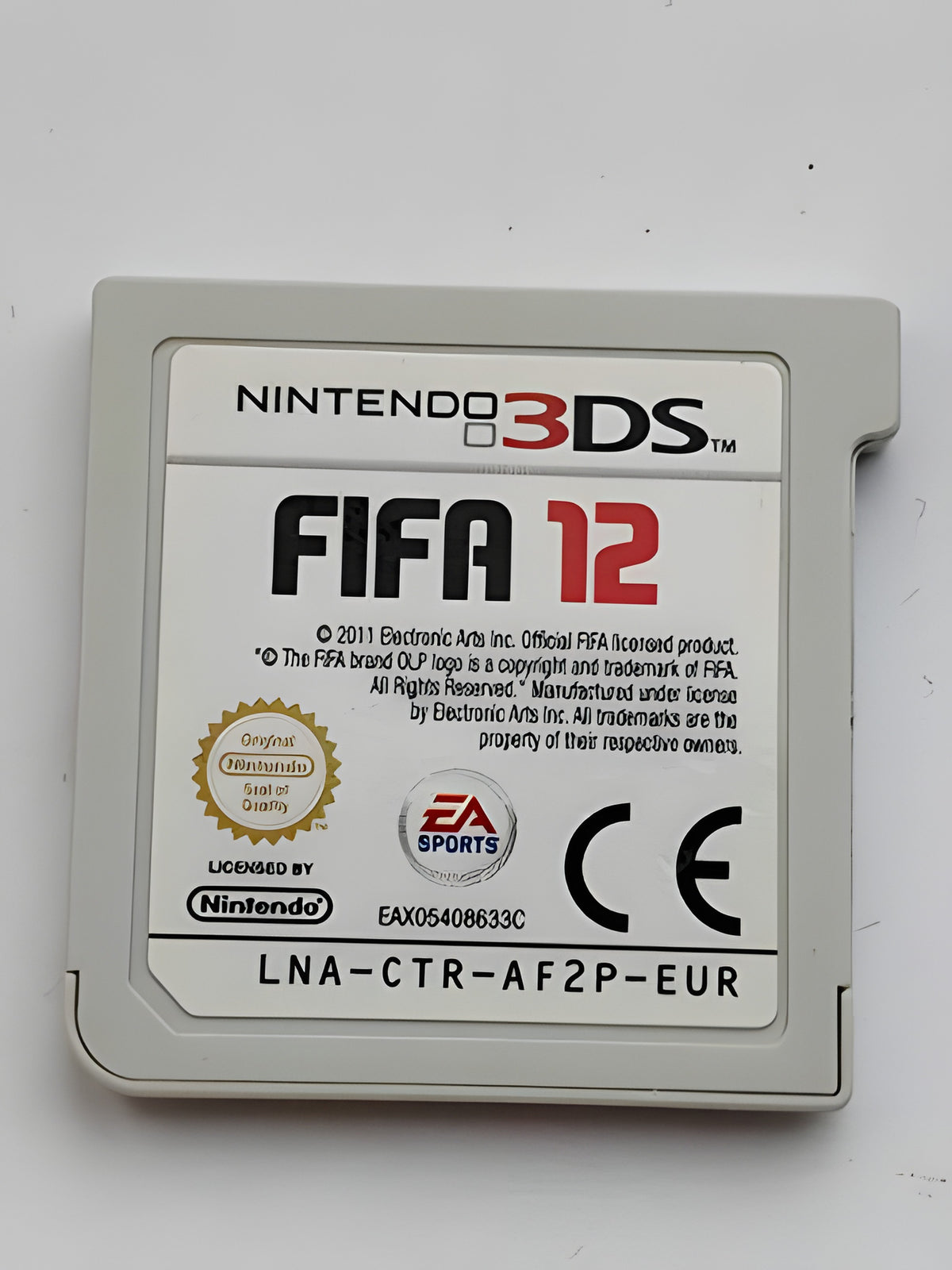 Das Cover von FIFA 12 für Nintendo 3DS