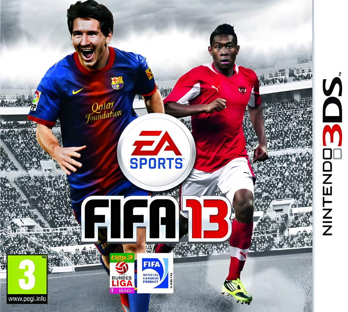 Das Cover von FIFA 13 für Nintendo 3DS