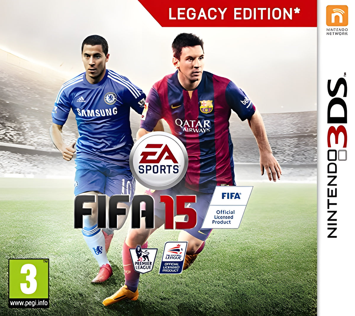 Das Cover von Fifa 15 für Nintendo 3DS