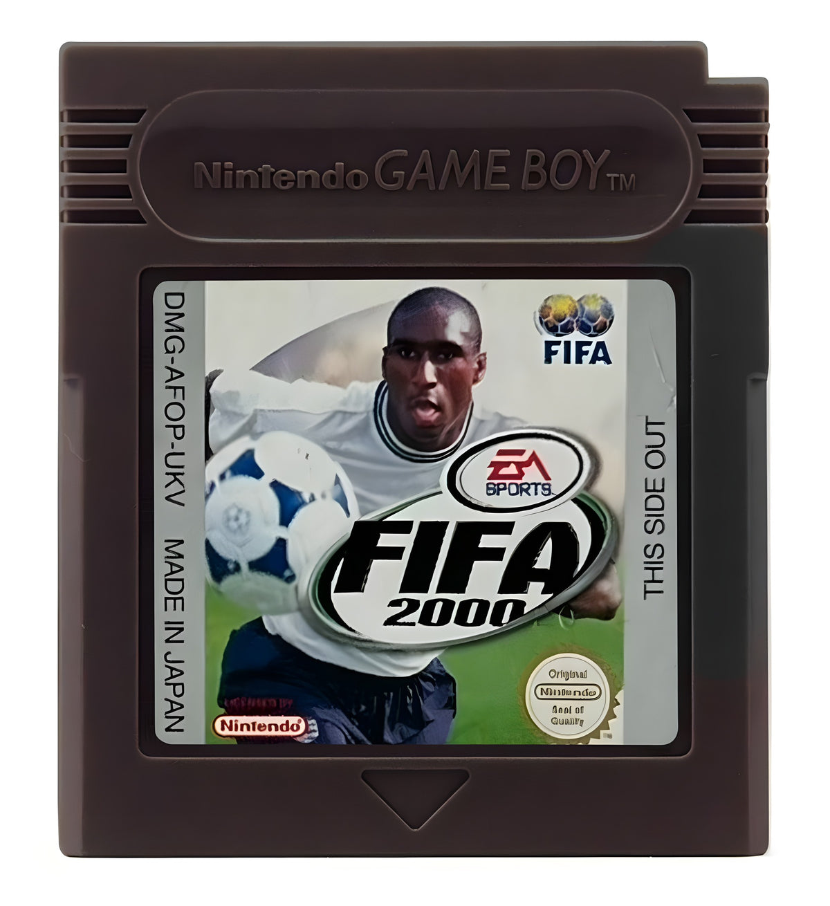 Das Modul von FIFA 2000 für GameBoy Color