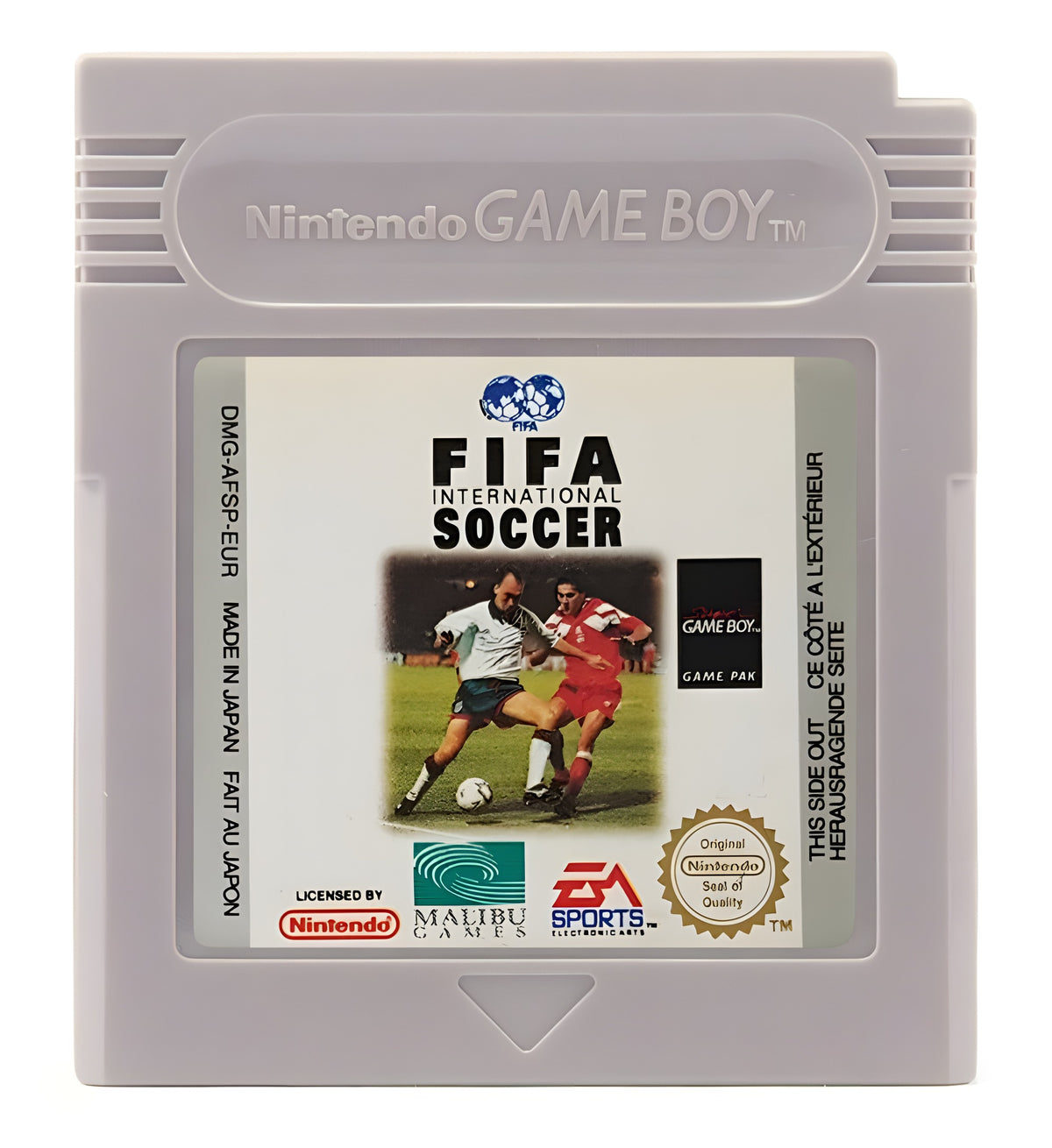 Das Modul von FIFA Soccer International für GameBoy