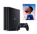 Konsole Pro 1TB schwarz + FIFA 22 + Original Controller