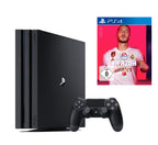 Konsole Pro 1TB schwarz + FIFA 20 + Original Controller