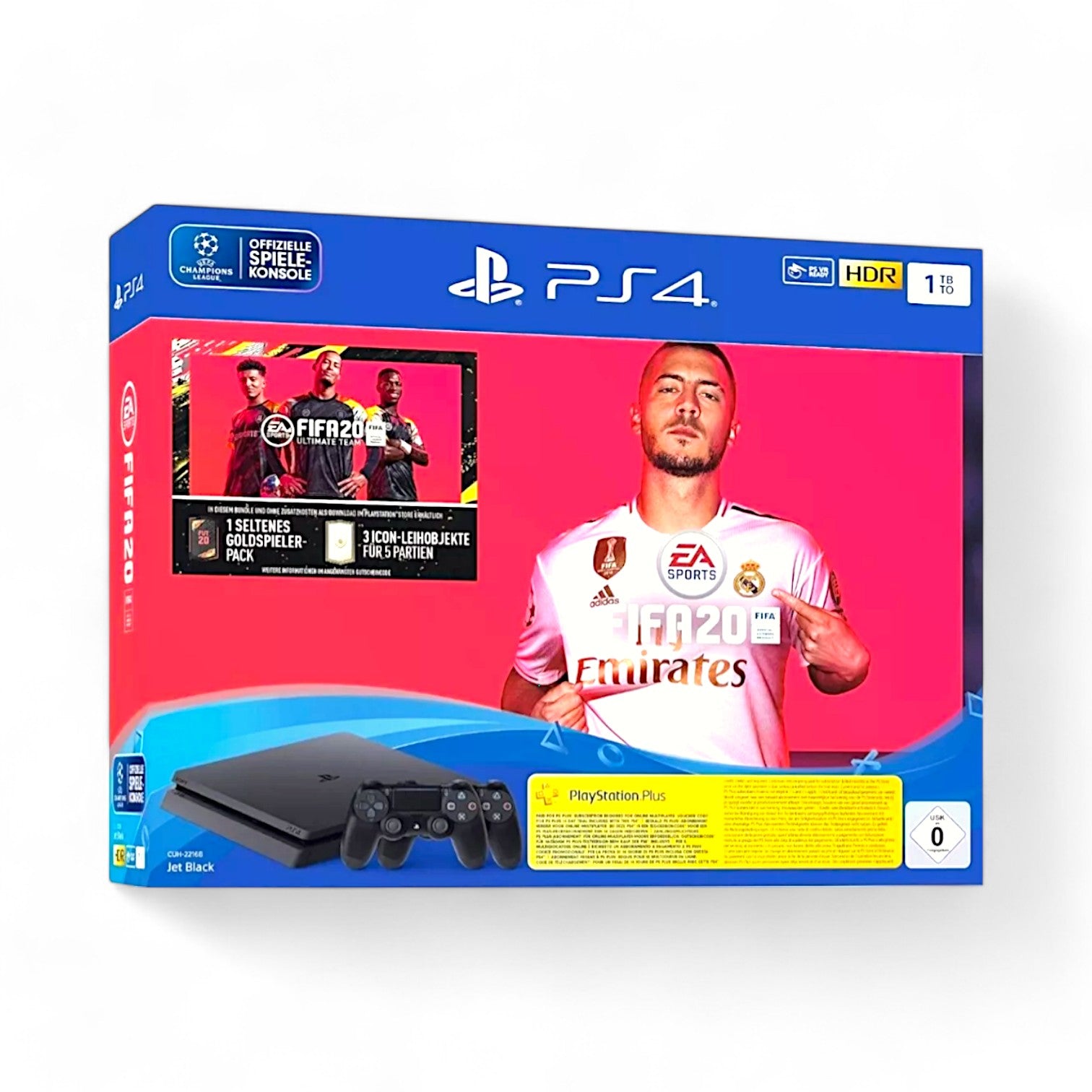 Konsole Slim 500GB Fifa 20 Edition + Spiel + Original Controller — Fifa 20 Edition