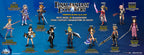Eine Werbegrafik zu Final Fantasy: Explorers zeigt elf klassische Final Fantasy-Charaktere.