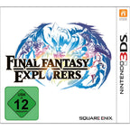 Das Cover von Final Fantasy: Explorers für Nintendo 3DS zeigt das Artwork und das USK ab 12 Siegel.