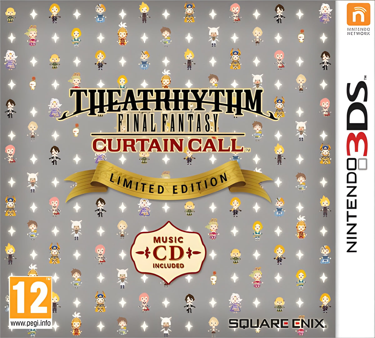 Das Cover von Final Fantasy Theatrhytm: Curtain Call Limited Edition für Nintendo 3DS