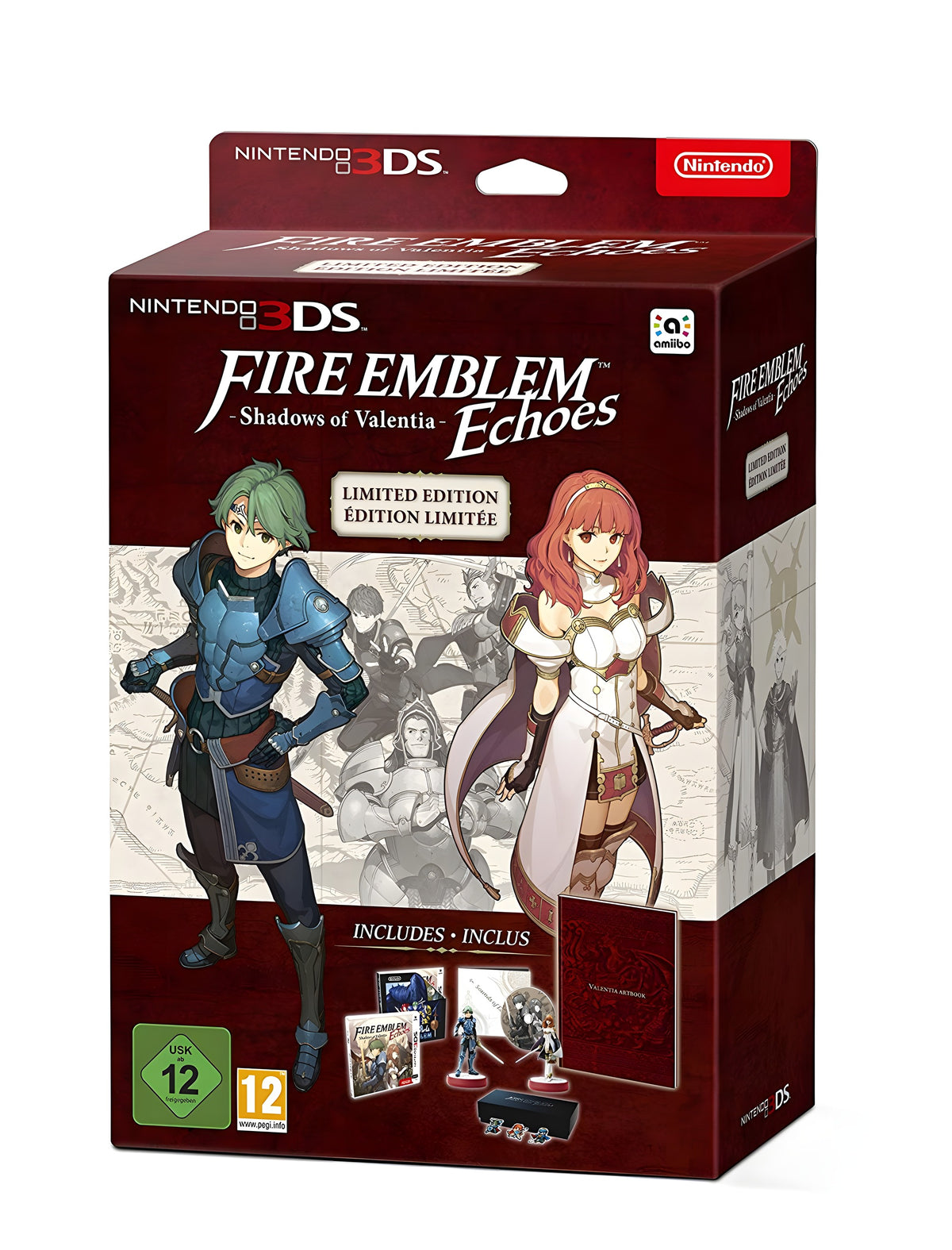 Das Cover von Fire Emblem Echoes: Shadows of Valentia Limited Edition für Nintendo 3DS