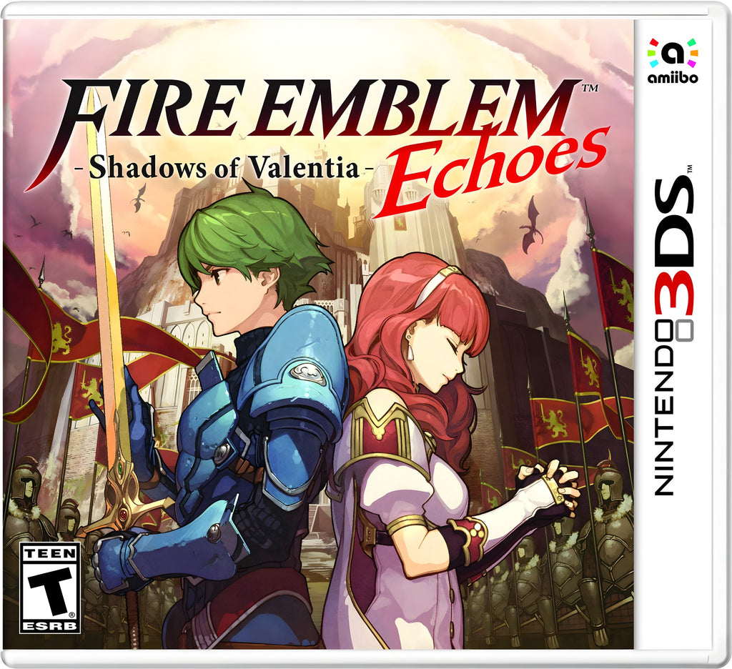 Das Cover von Fire Emblem Echoes: Shadows of Valentia für Nintendo 3DS