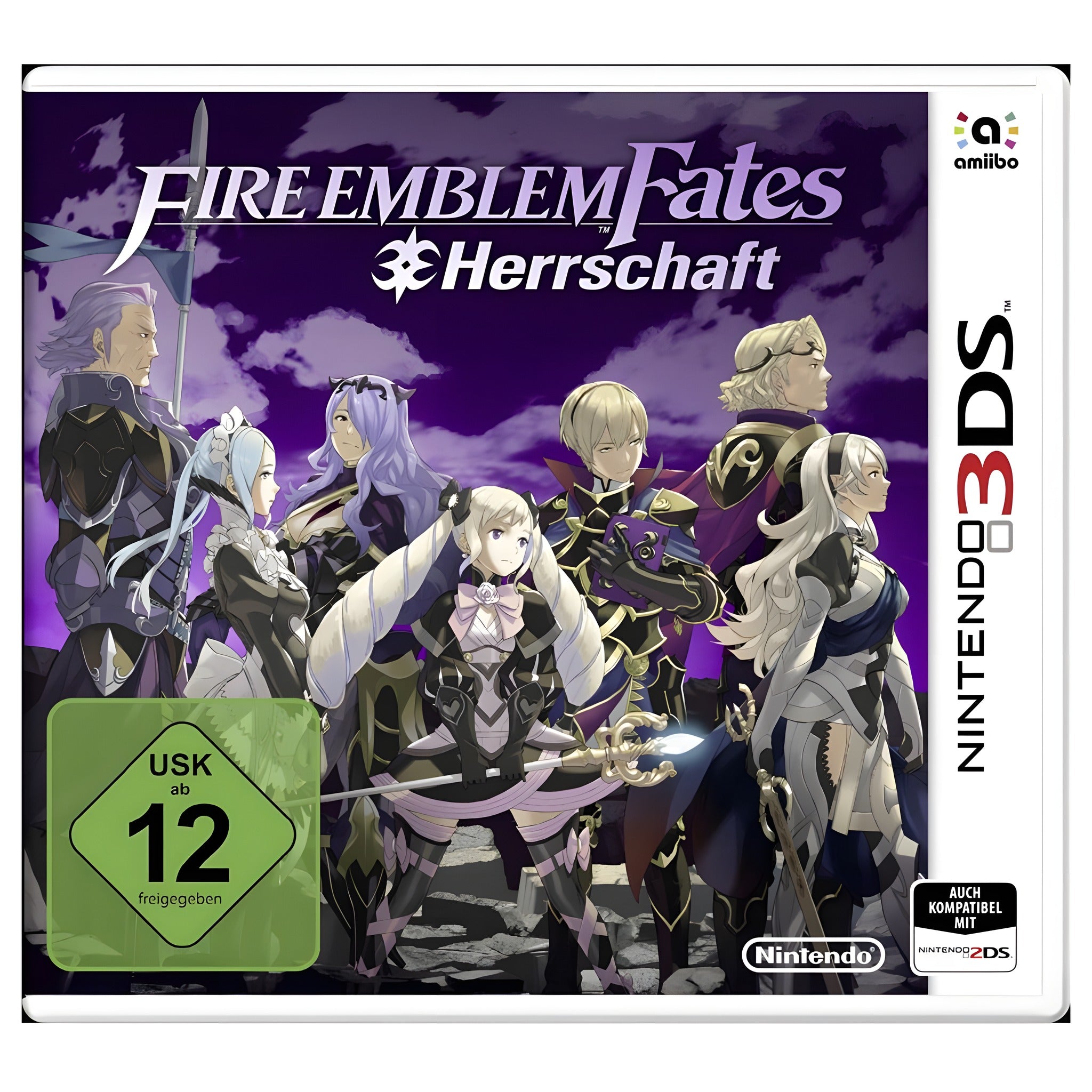 Fire Emblem Fates: Herrschaft (DE) – Cover Vorderseite