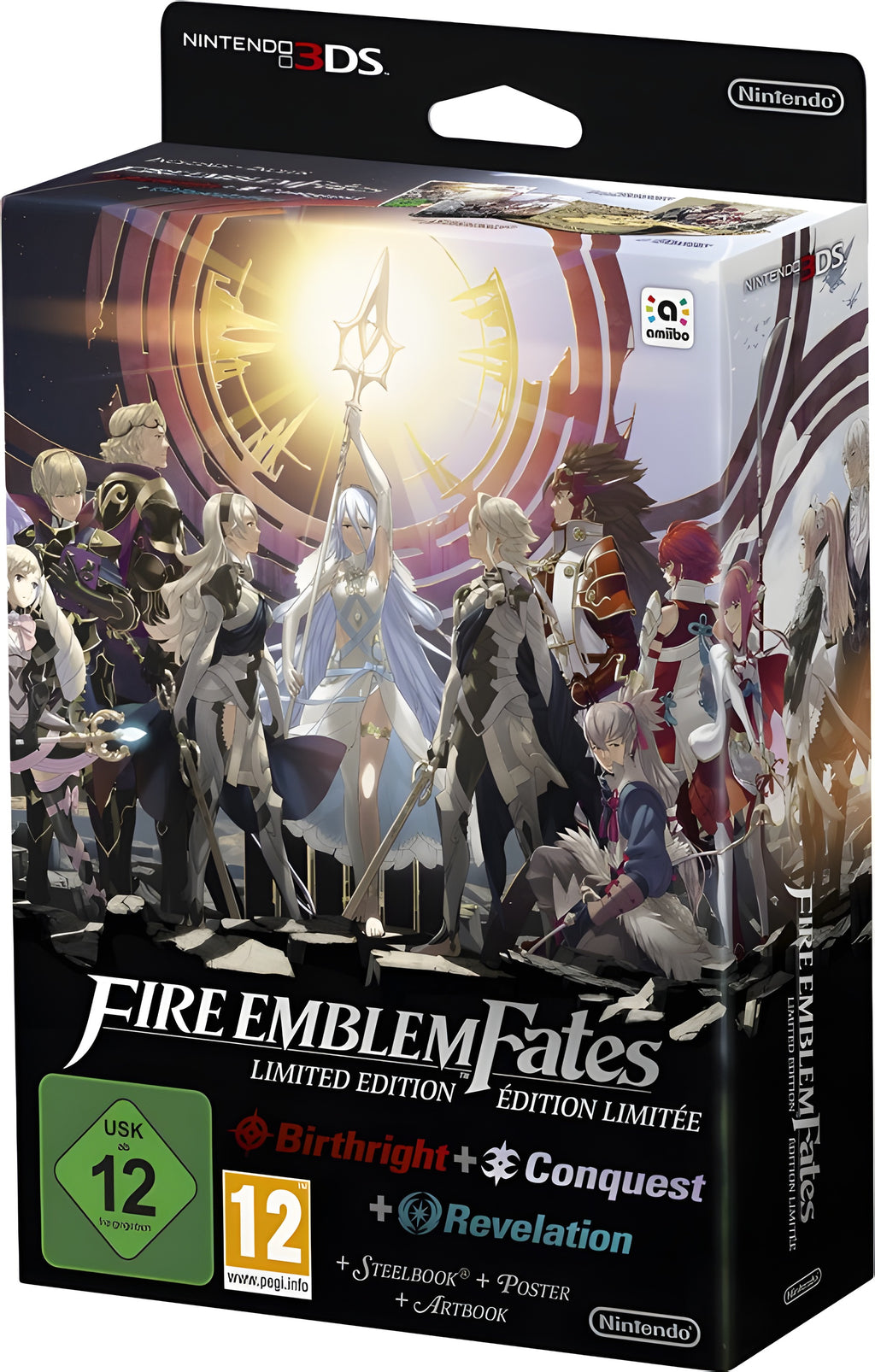 Das Cover von Fire Emblem Fates Limited Edition für Nintendo 3DS
