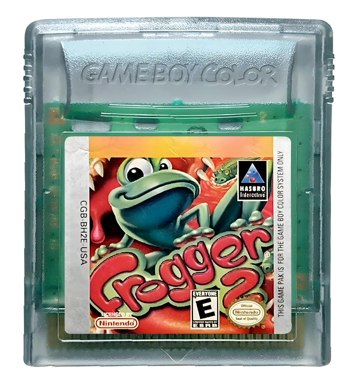 Das Modul von Frogger 2 für GameBoy Color