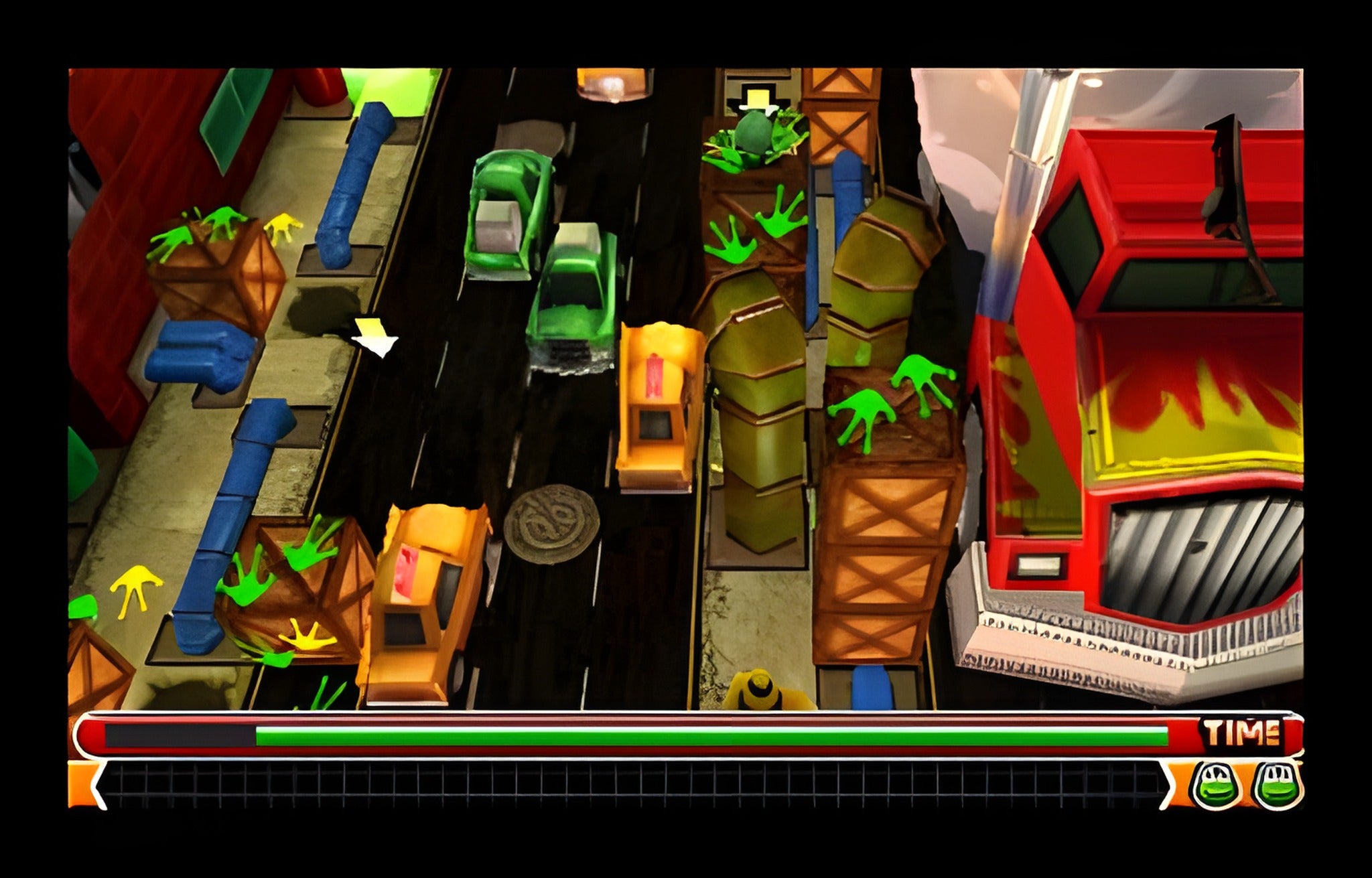 Frogger 3D (DE) – Screenshot 1