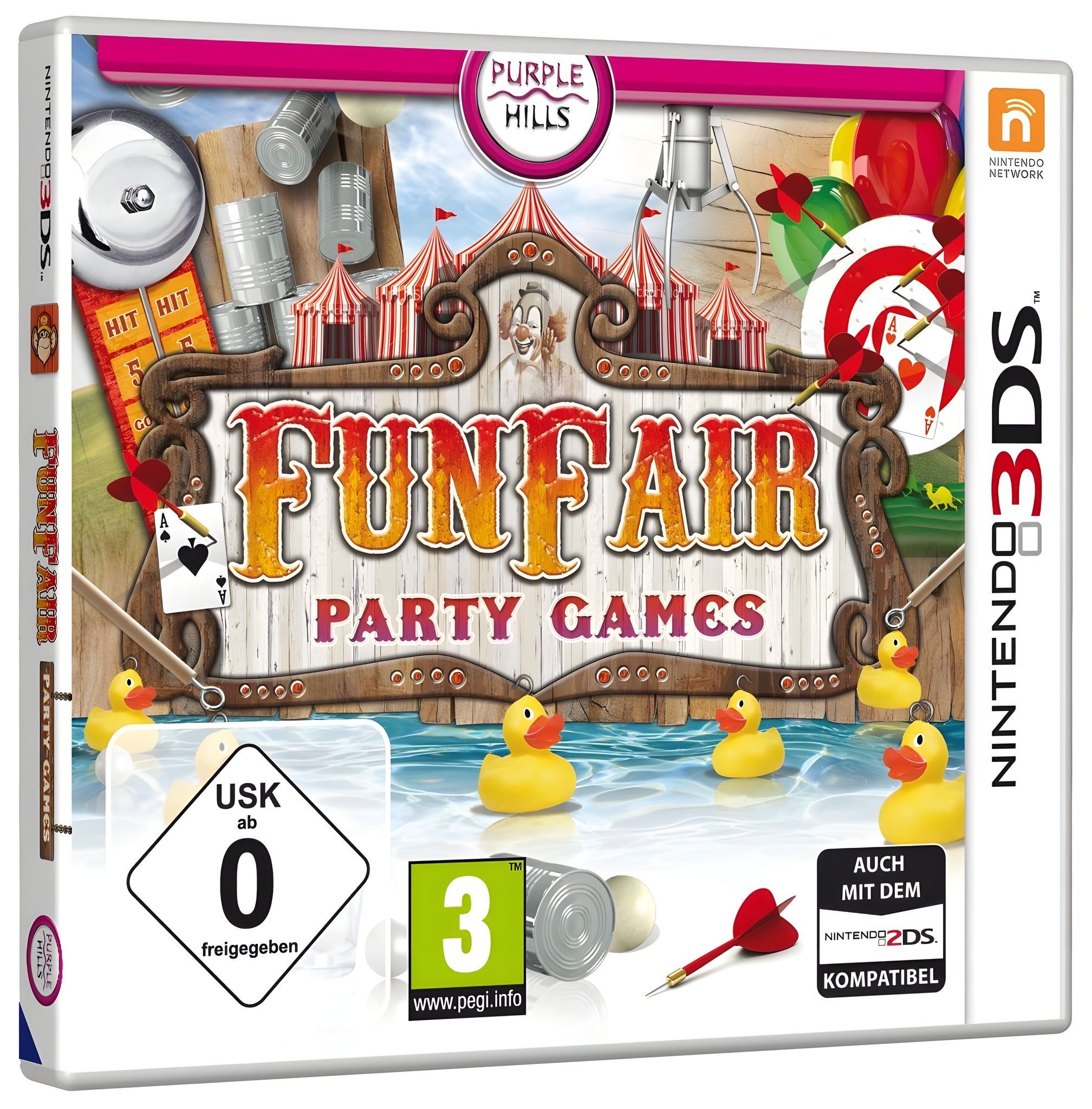 Funfair Party Games – Cover Vorderseite