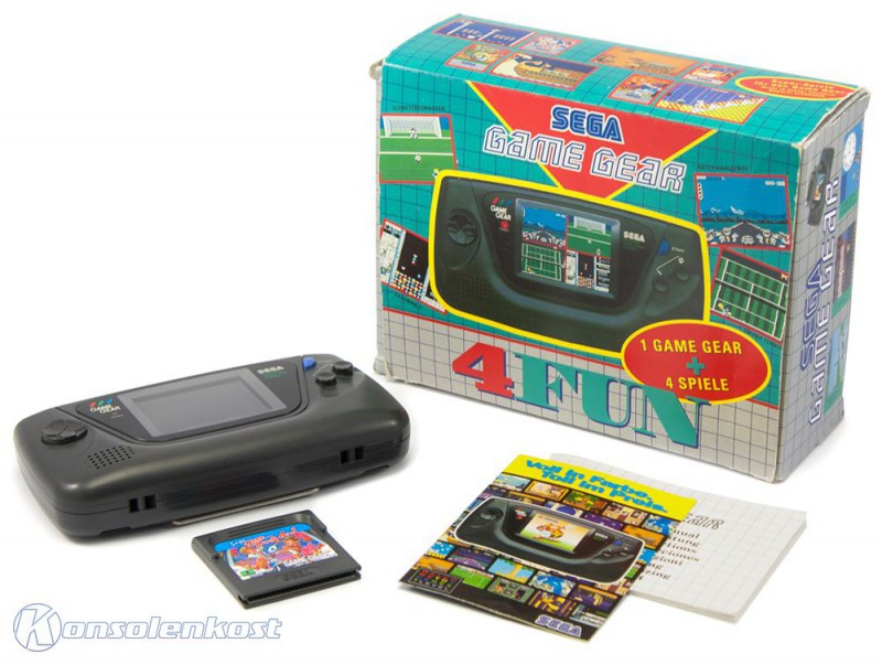 Konsole 4 Fun Pack + 4 Spiele