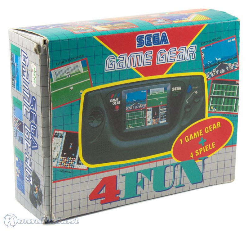 Konsole 4 Fun Pack + 4 Spiele
