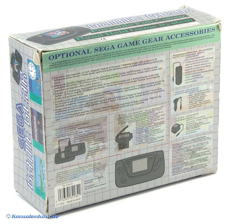 Konsole + Game Pack 4 in 1 + Netzteil