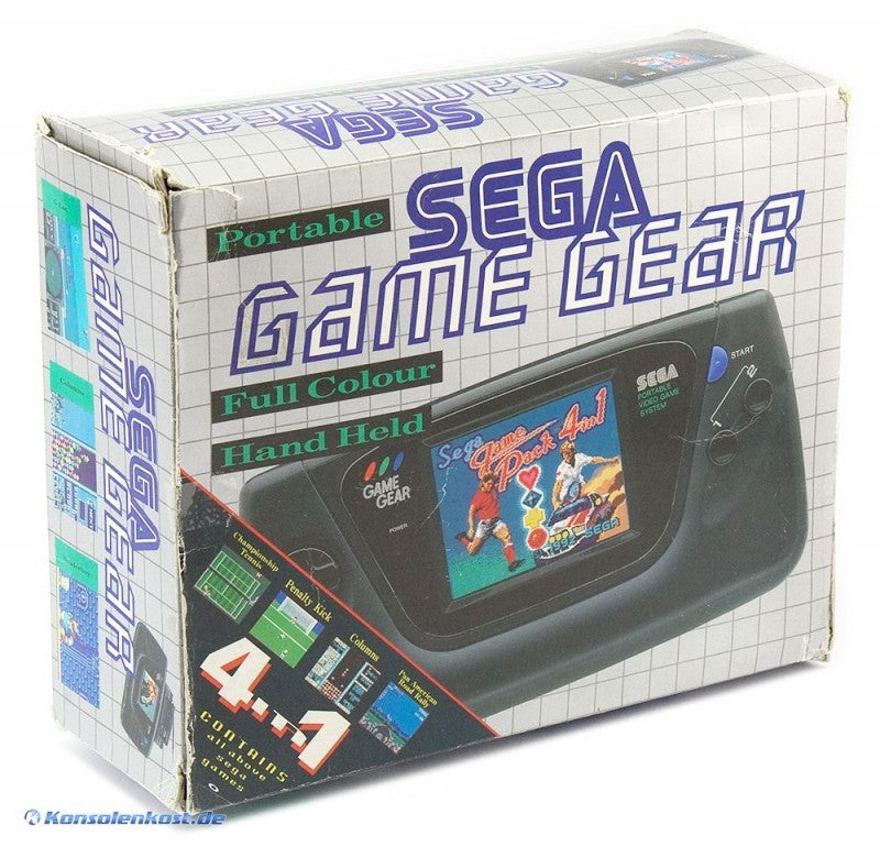 Konsole + Game Pack 4 in 1 + Netzteil
